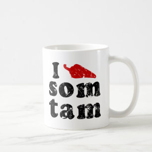 Mug I Love Som Tam Thaïlandais Isaan Food