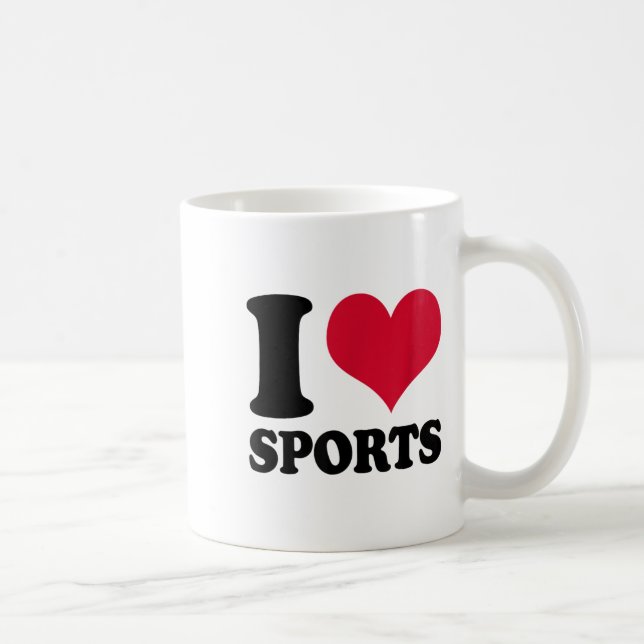 Mug I Love Srts Fitness Motivation  (Droite)