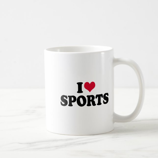Mug I Love Srts Fitness Motivation  (Droite)