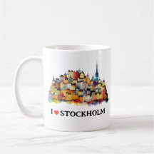 I Love Stockholm | Suède | Café