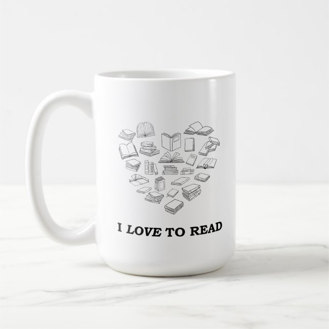 Mug I Love to Read (Gauche)
