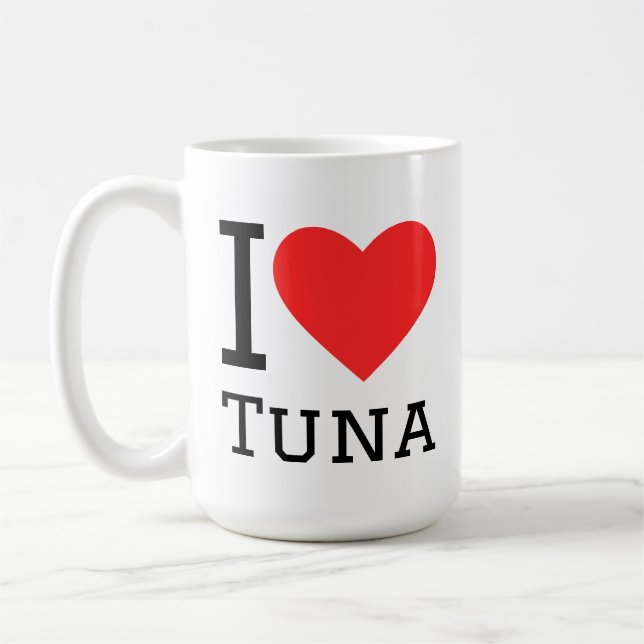 Mug I love tuna (Gauche)