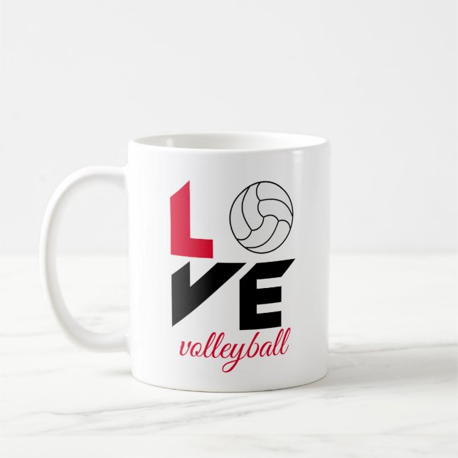 Mug I Love volleyball (Gauche)