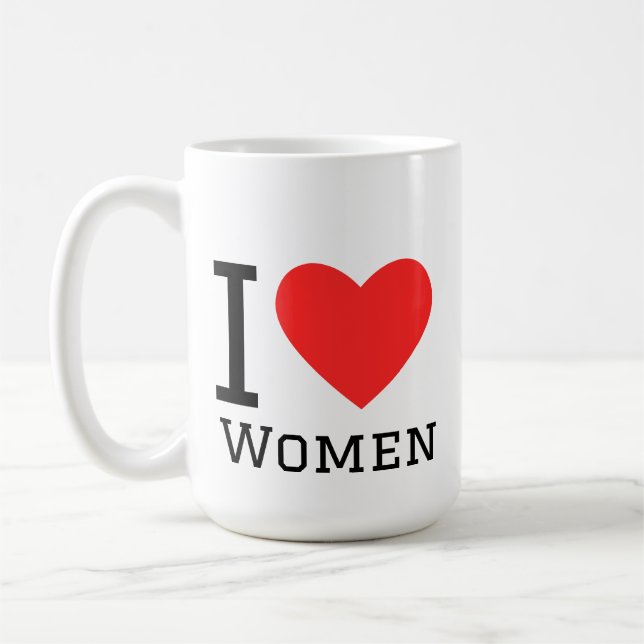 Mug I love women  (Gauche)