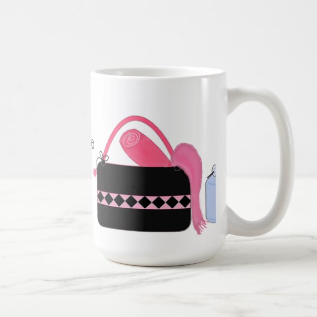 Mug I Love Yoga with Yoga Gear (Droite)