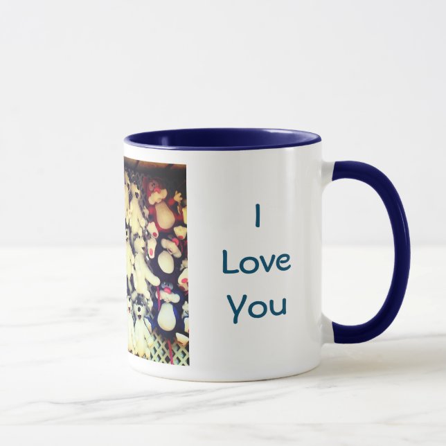 Mug I Love You Plush Bear  (Droite)