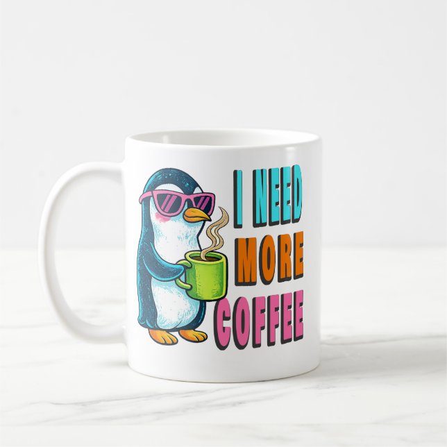 Mug I Need More Coffee  (Gauche)