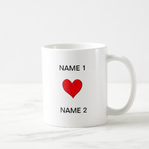 Mug I nom de coeur