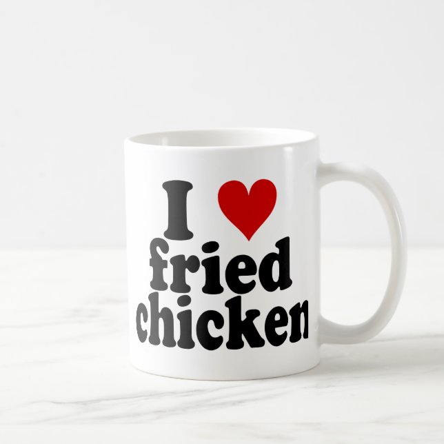 Mug I poulet frit de coeur (Droite)