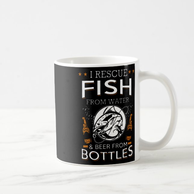 Mug I Rescue Fish From Water And Beer From Bottles Fis (Droite)