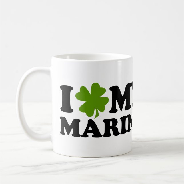Mug I (shamrock) Mon M A R I N E (Gauche)