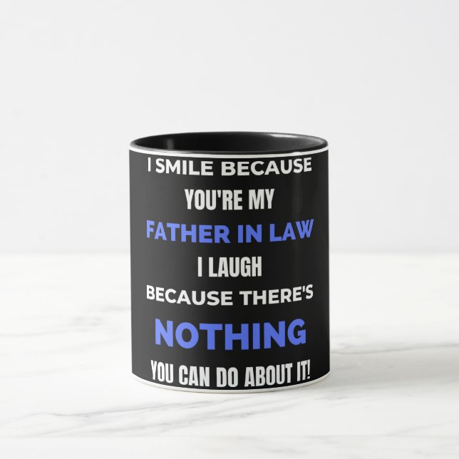 Mug I Smile Because (Centre)