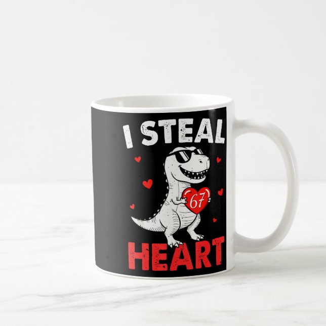 Mug I Steal Hearts 67 Valentines For Boys Girls Kids W (Droite)