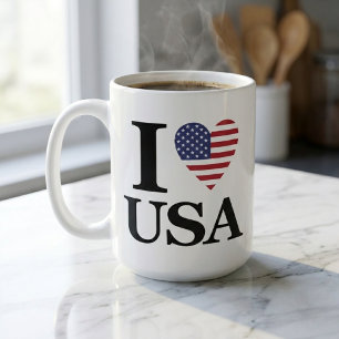MUG "I ❤️ USA"