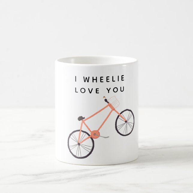 Mug I Wheelie T'aime le vélo (Centre)