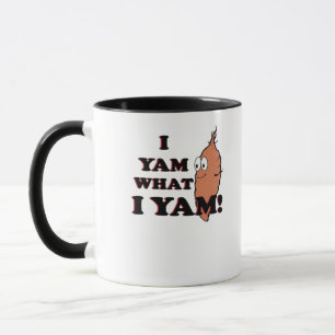 Mug I Yam What I Yam - Classic Funny Meme