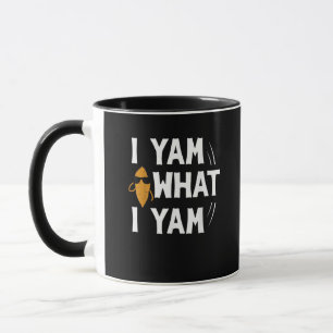 Mug I Yam What I Yam Design - Sweet Potato Lover Desig