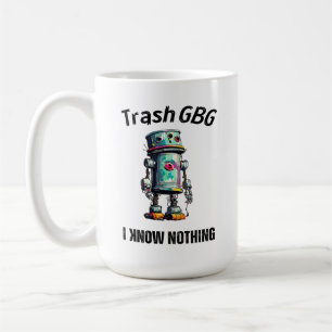Mug IA drôle - Humour Geek pour Ordinateur Portable