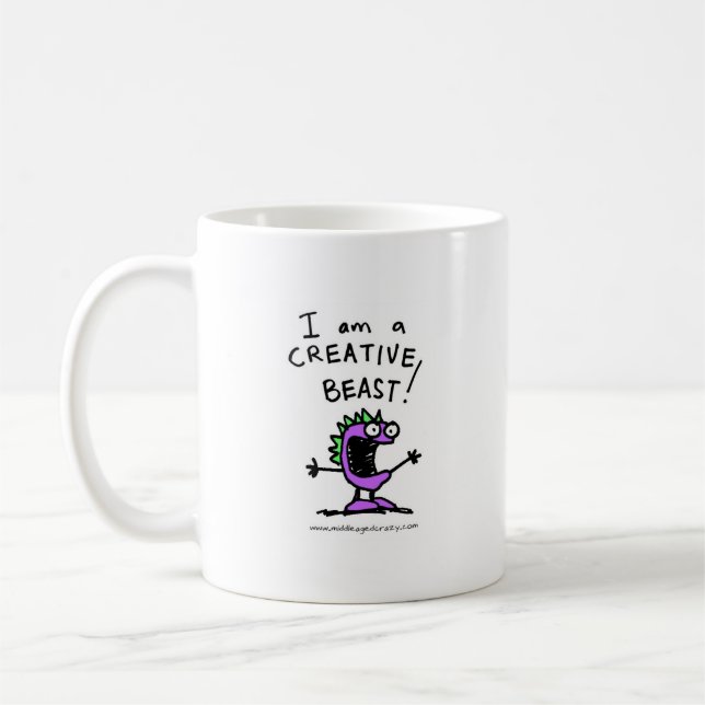 Mug iamabeast, iamabeast_logo (Gauche)