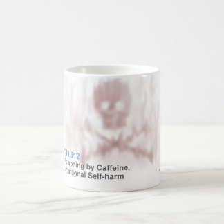 Mug ICD-10 : Empoisonnement T43.612 par la caféine,