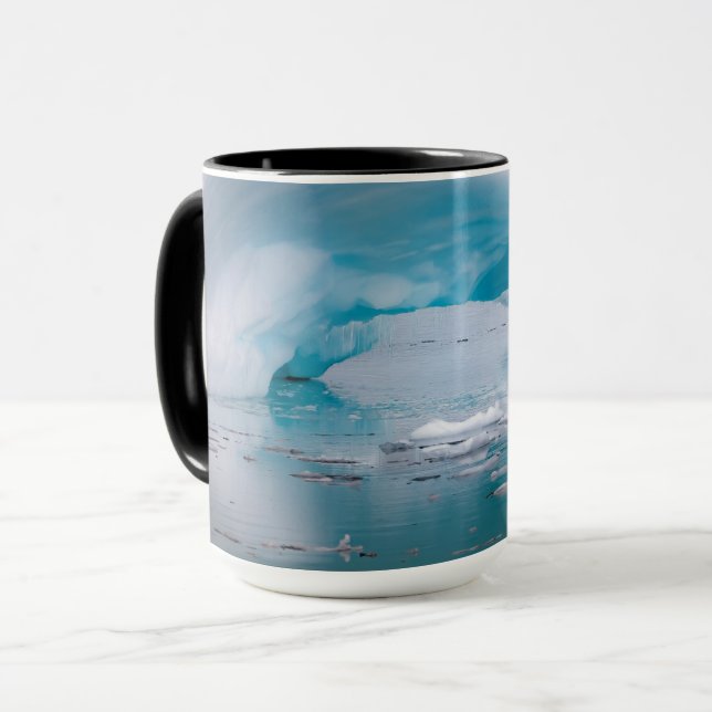 Mug Iceberg à arche ouverte | Antarctique (Devant gauche)