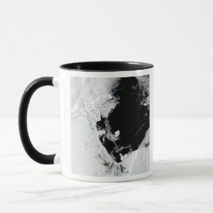 Mug Iceberg de B-15J en mer de Ross, Antarctique