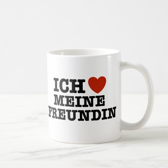 Mug Ich Liebe Meine Freundin (Droite)