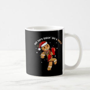 Mug Ici dehors, j'ai l'air d'un snack Lumineuse drôle
