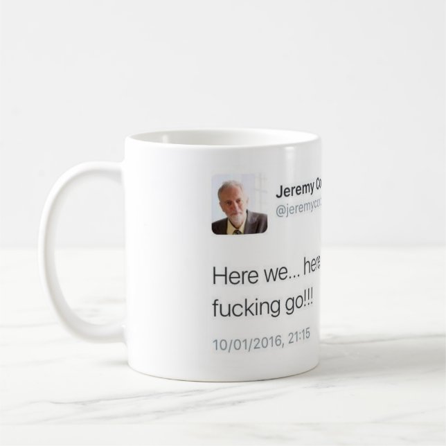 Mug Ici nous allons (Gauche)