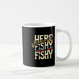 Mug Ici Pêche Poisson Drôle Pêche