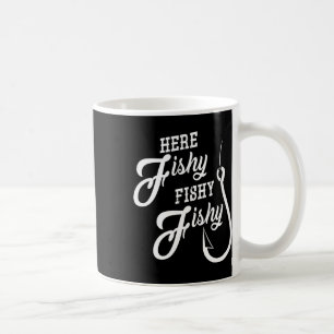 Mug Ici Poisson Poisson Drôle Cadeau De Pêche Bonne Ch