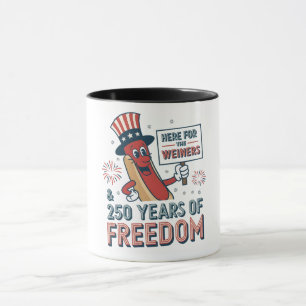 Mug Ici pour le saucisson 250 ans de liberté  