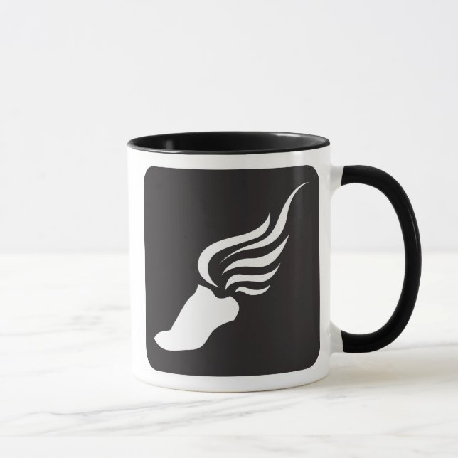Mug Icône d'athlétisme (Droite)