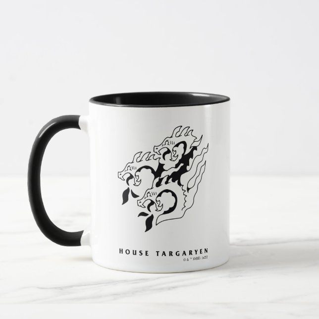 Mug Icône de la maison Targaryen (Gauche)