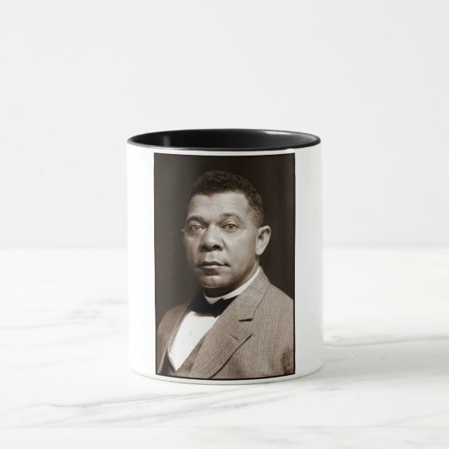 Mug Icône de l'histoire noire : Booker T. Washington,  (Centre)