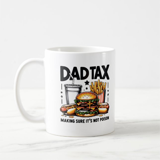 Mug Icône de nourriture de papa minime (Gauche)