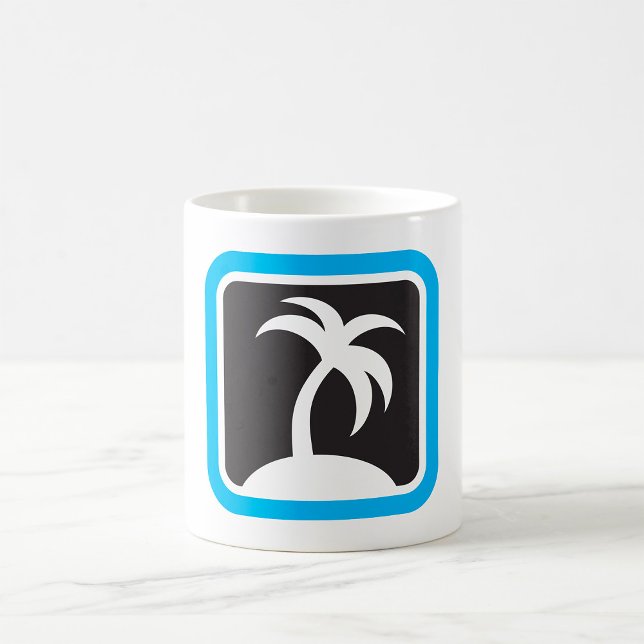 Mug Icône de palmier (Créateur téléchargé)