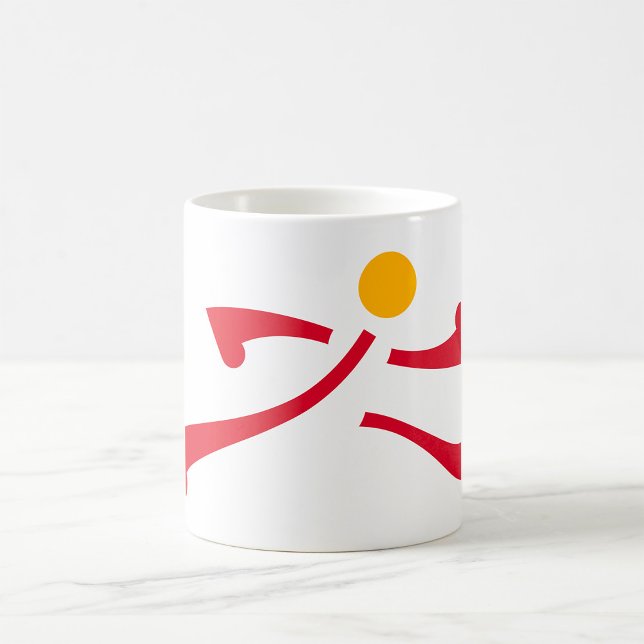 Mug Icône de personne en train de courir (Créateur téléchargé)