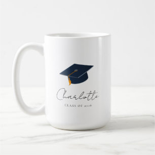 Mug Icône de remise des diplômes personnalisée pour la