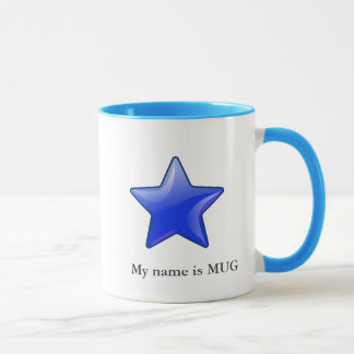 Mug icône d'étoile avec votre nom - mug2