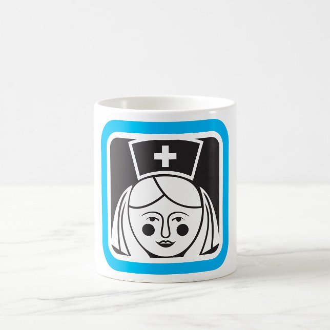 Mug Icône d'infirmière (Créateur téléchargé)