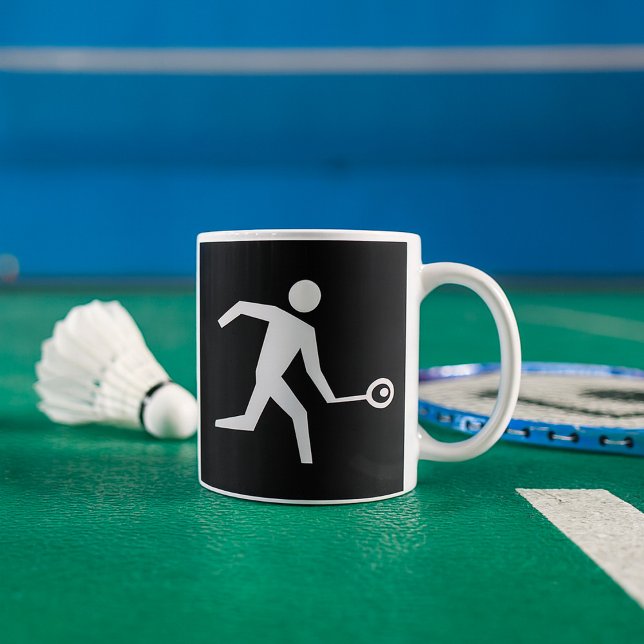 Mug Icône du lecteur de squash (Créateur téléchargé)