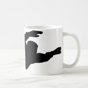 Mug icône du parachutisme