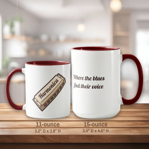 Mug Icône Harmonica