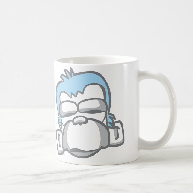 Mug Icône mauvaise de singe (Droite)