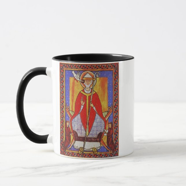 Mug Icône médiévale de Saint Grégoire le Grand (Gauche)