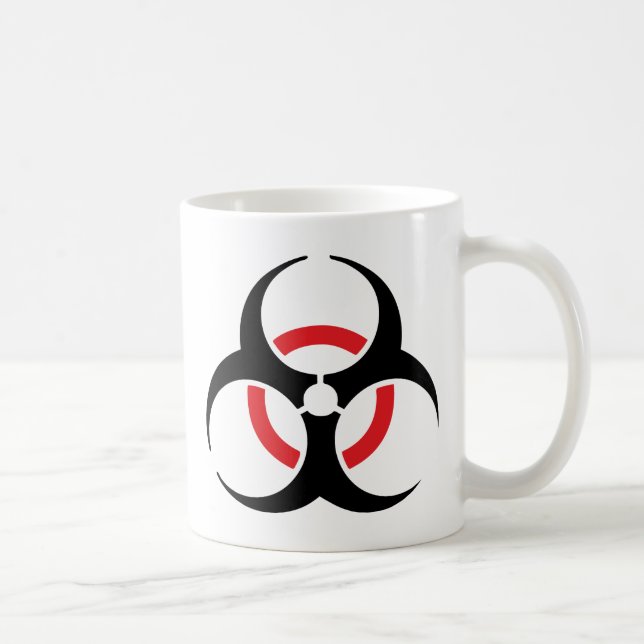 Mug icône rouge noire de hardstyle (Droite)
