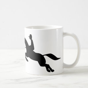 Mug icône sautante de cheval