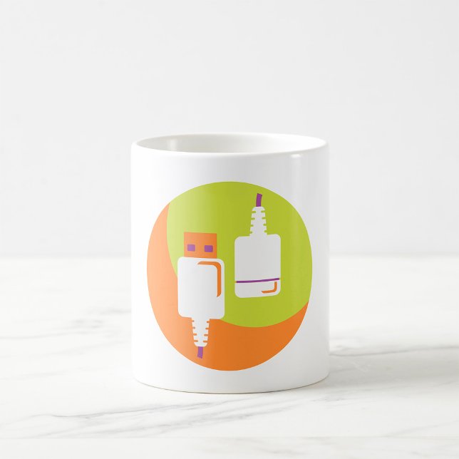 Mug Icône USB Plug (Créateur téléchargé)