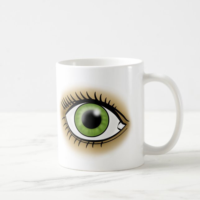 Mug icône Yeux verts (Droite)